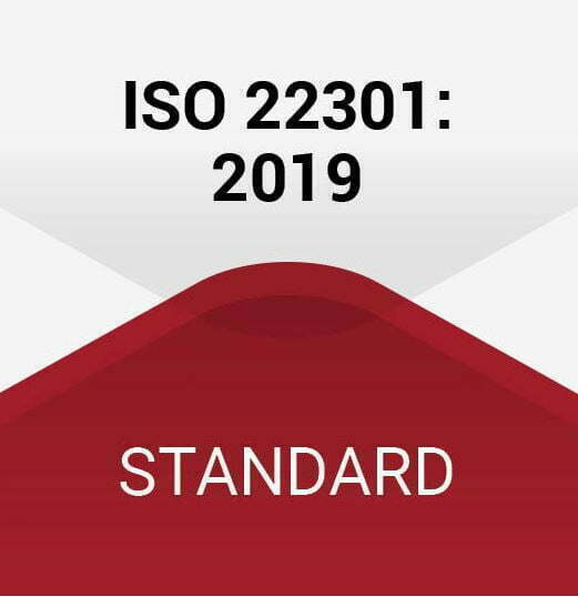 ISO 22301 BCMS Buy Standard