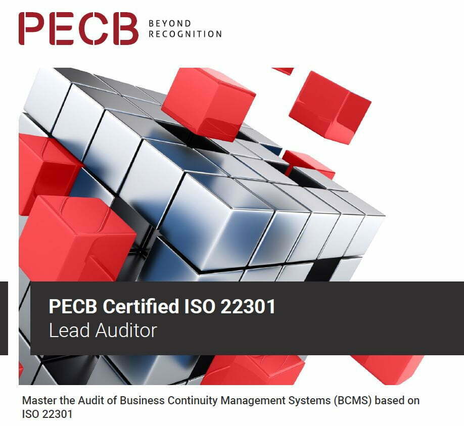 Linqs ISO 22301 BCMS Lead Auditor Training Brochure